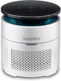 Small Desktop Air Purifier with HEPA Filter for Home and Office | Traps Pollen, Pet Dander & Smoke, Covers up to 250 Sq.Ft., Auto-off Timer, Quiet Sleep Mode, Filter Indicator, Compact