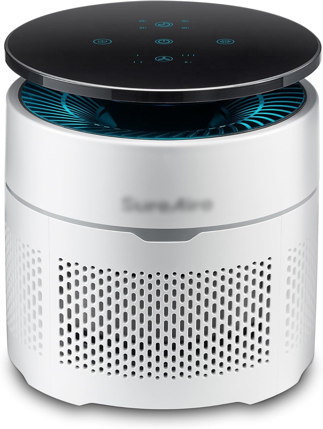 Small Desktop Air Purifier with HEPA Filter for Home and Office | Traps Pollen, Pet Dander & Smoke, Covers up to 250 Sq.Ft., Auto-off Timer, Quiet Sleep Mode, Filter Indicator, Compact