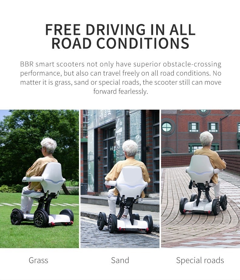 Gilani SMART-WC Auto-Folding All-Terrain Smart Electric Wheelchair - gallery 9