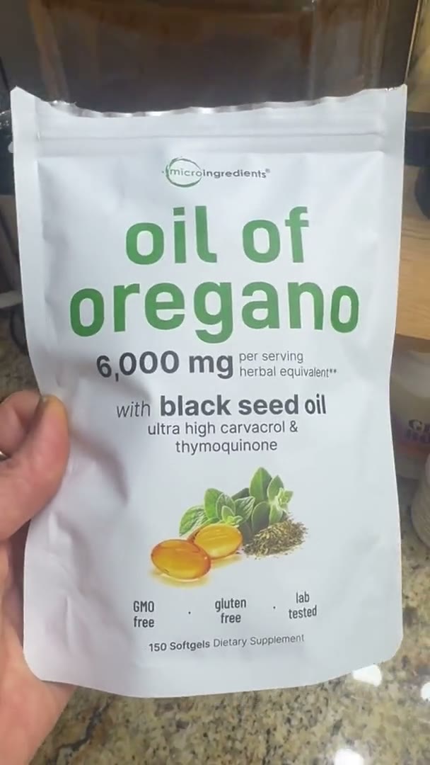 Oil of Oregano with Black Seed Oil Softgels, 2-Pack detail 5