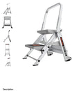 Multi-Position Telescoping A-Frame Ladder product view