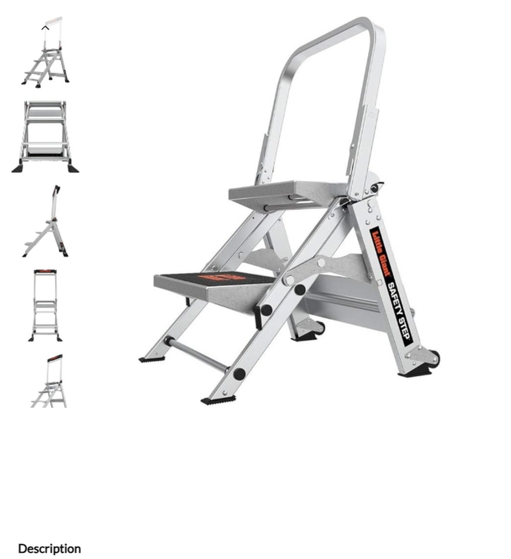 Multi-Position Telescoping A-Frame Ladder product view