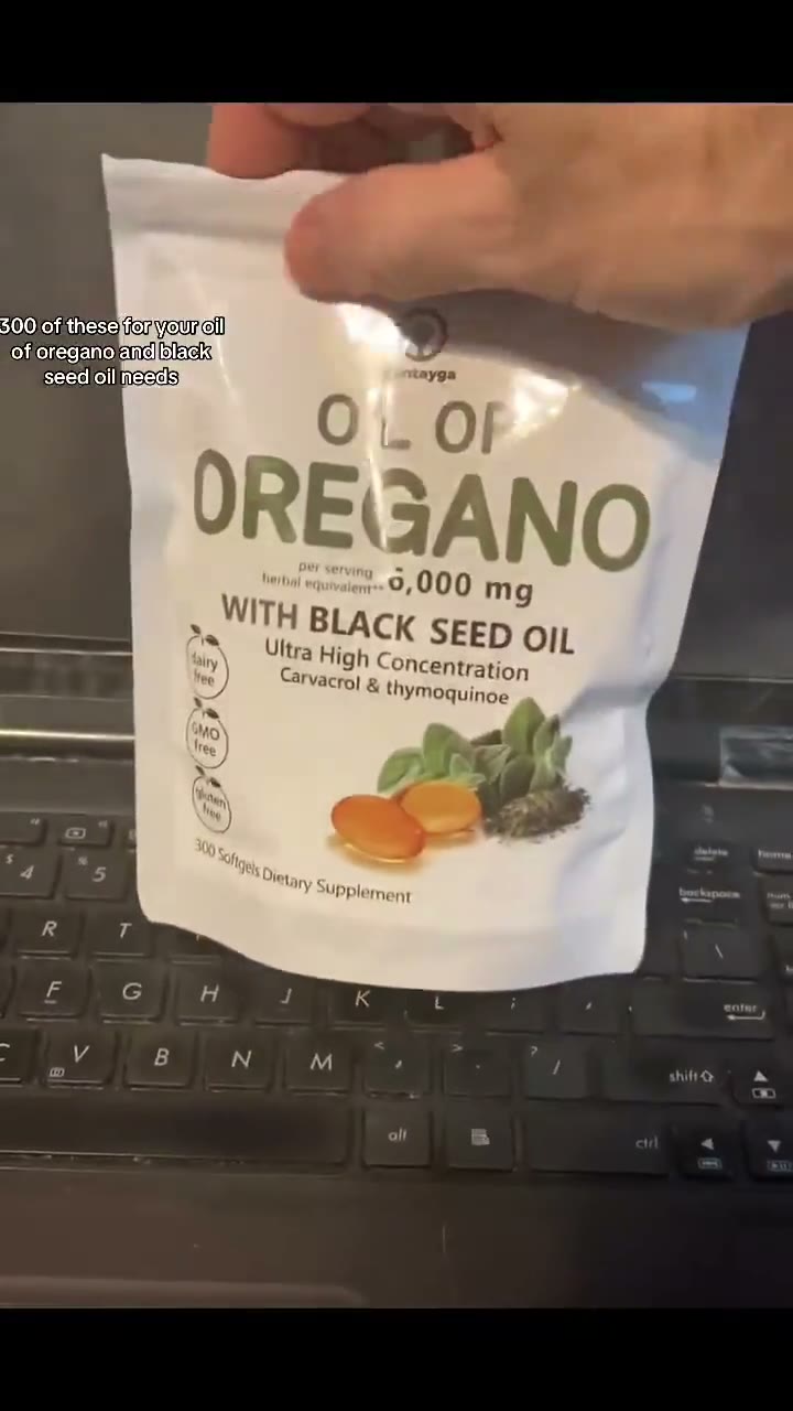 Oil of Oregano with Black Seed Oil Softgels, 2-Pack detail 3