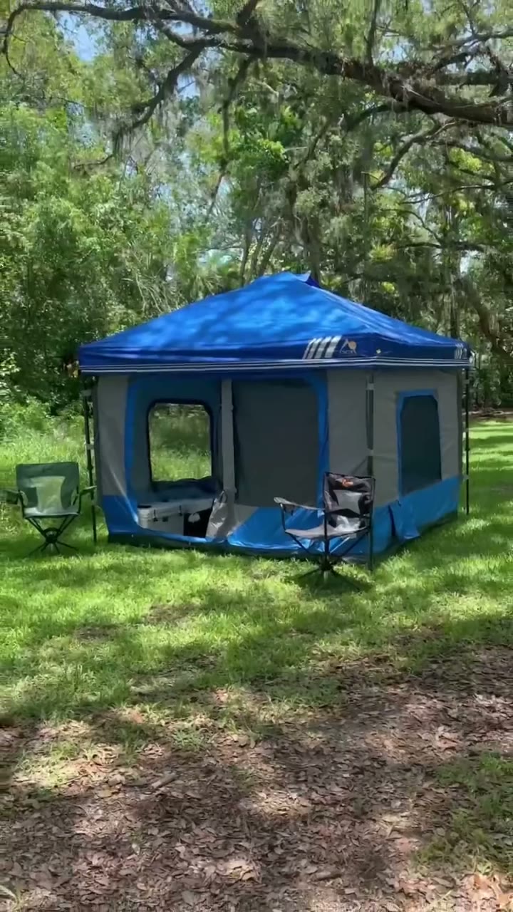 E-Z UP Camping Cube 10-Foot Canopy Tent Conversion Kit detail 3