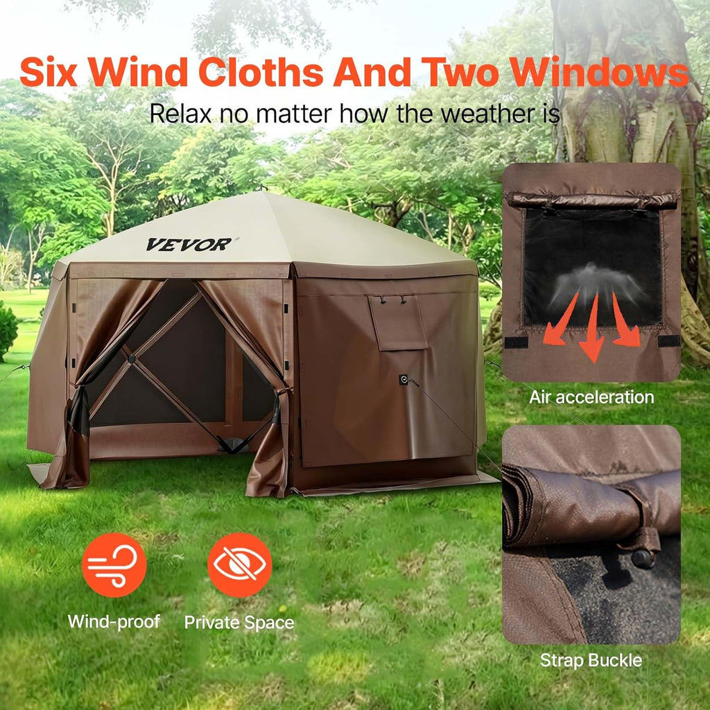 VEVOR 12 x 12 ft pop-up gazebo exact gallery 03