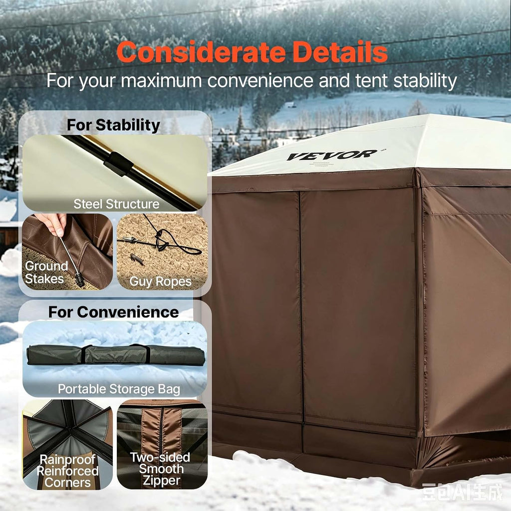 VEVOR 12 x 12 ft pop-up gazebo exact gallery 07