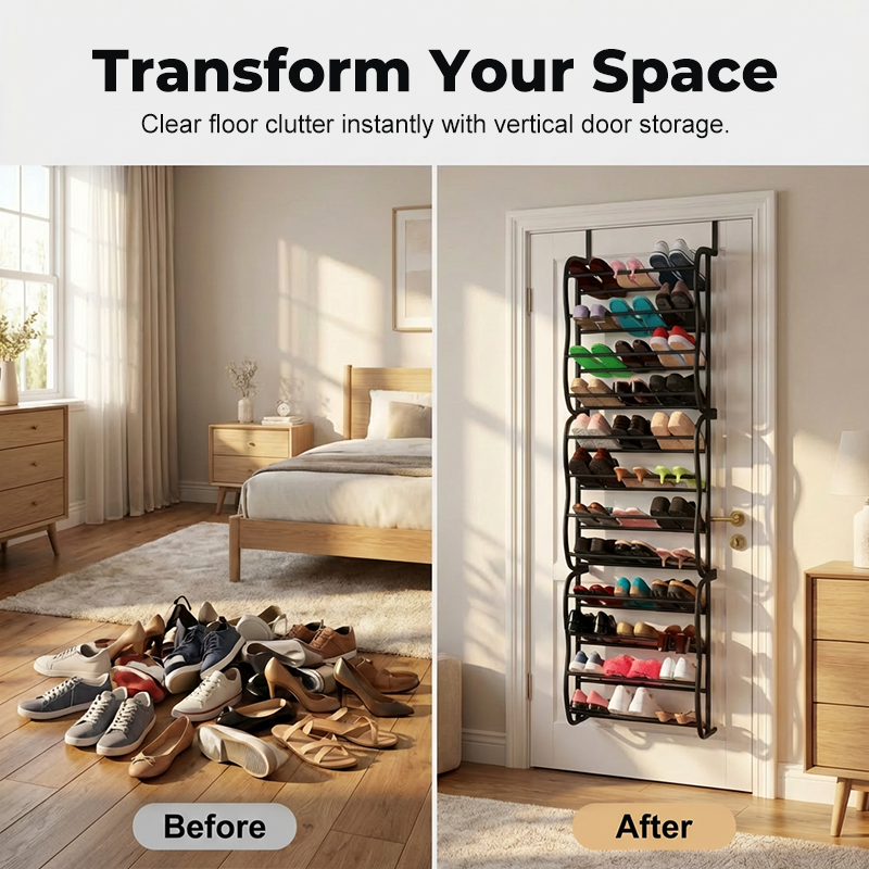 Over-the-Door Shoe Rack Organizer - gallery 4